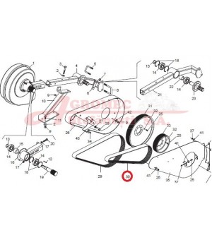Curea exhaustor F06010164R